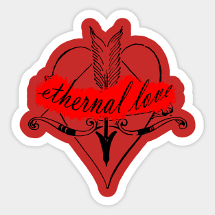 cupid's love symbol Sticker